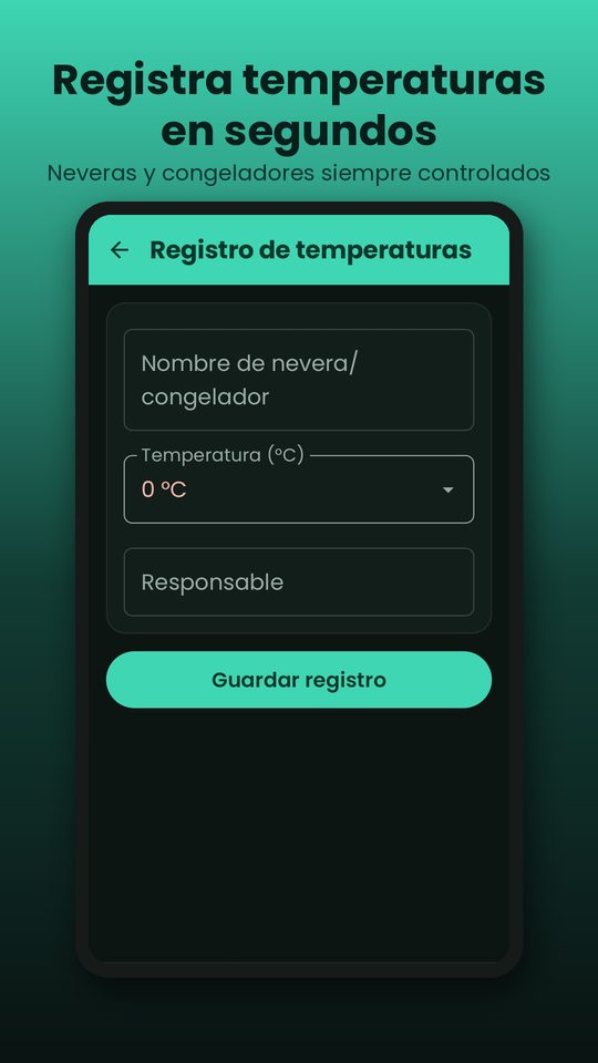 Registro de temperaturas